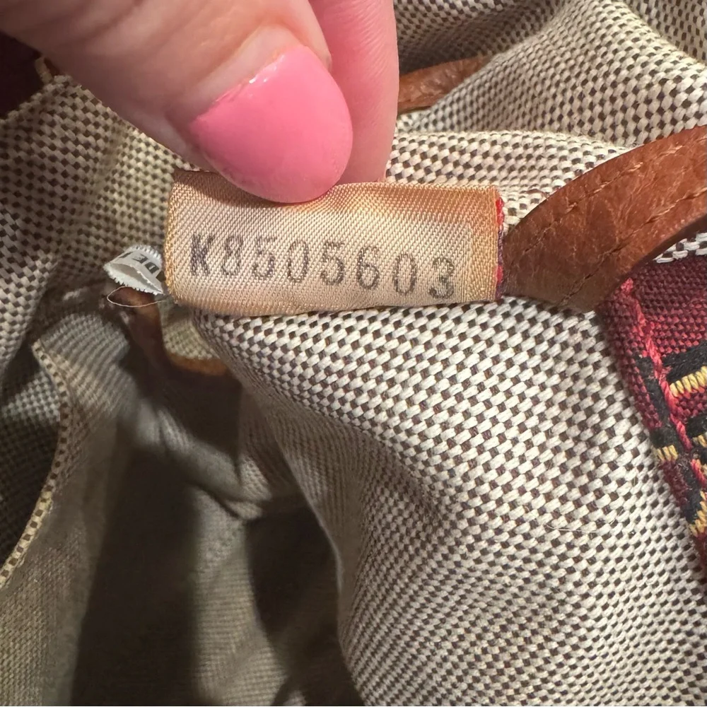 Dooney & Bourke Red and Brown Satchel